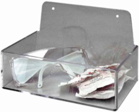 Clear Acrylic Dispenser Tray, 3.0" H x 9.0" W x 6.0" D