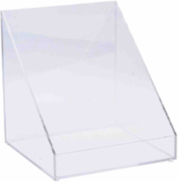 Ear Plug Tray, 10.625" H x 10.625" W x 10.625" D, Clear