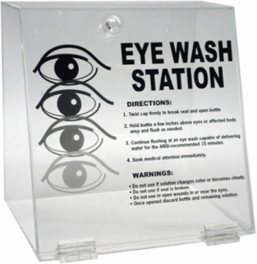 Clear Double Eyewash Station, Each