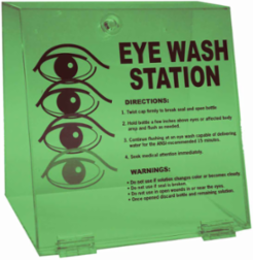 Double Bottle Eye Wash Station, Acrylic