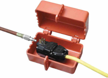 Electrical Plug Lockouts 4.62 in W x 6.42 in L x 3.78 in D