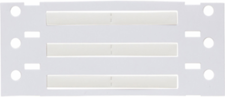PermaSleeve Polyolefin Wire Marking Sleeves, White, 0.094" Dia x 0.75" W, Roll of 5000 Each