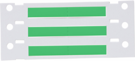PermaSleeve Polyolefin Wire Marking Sleeves, 0.094" Dia x 1" W, Green, Roll of 5000