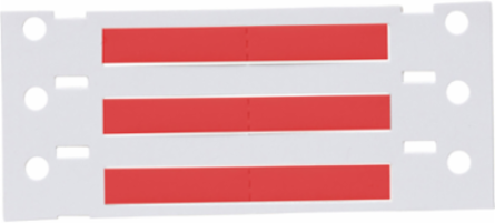 PermaSleeve Polyolefin Wire Marking Sleeves, 0.094" Dia x 1" W, Red, Roll of 5000