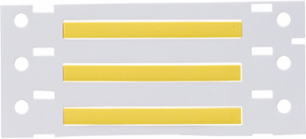 PermaSleeve Heat-Shrink Wire Marking Sleeves, 0.094 Inch Dia x 2 Inch W, Yellow