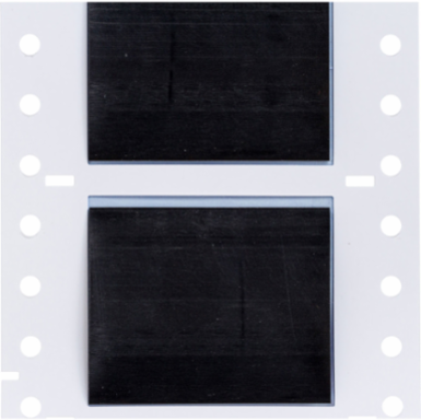 PermaSleeve Polyolefin Wire Marking Sleeves, Black, 1" Dia x 2" W, Roll of 100 Each
