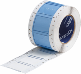 PermaSleeve Polyolefin Wire Marking Sleeves, White, 1" Dia x 2" W, Roll of 250 Each