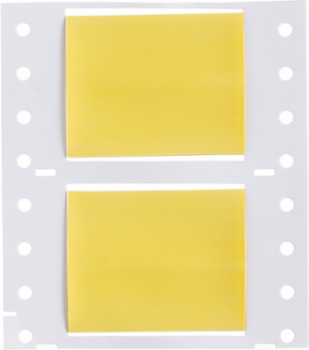 PermaSleeve Heat-Shrink Polyolefin Wire Marking Sleeves, 1" Dia x 2" W, 3:1 Shrink Ratio