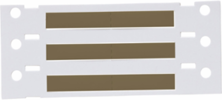 PermaSleeve Polyolefin Wire Marking Sleeves, 0.125" Dia x 1" W, Brown, Roll of 5000