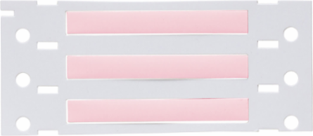 PermaSleeve Polyolefin Wire Marking Sleeves, 0.125" Dia x 2" W, Pink, Roll of 2500