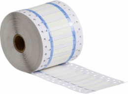 PermaSleeve Heat-Shrink Wire Marking Sleeves 0.125 Inch Dia x 2 Inch W, White