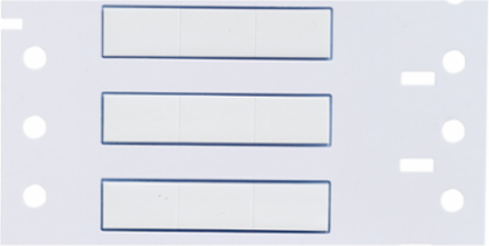 PermaSleeve Polyolefin Wire Marking Sleeves, White, 0.187" Dia x 0.5" W, Roll of 7500 Each