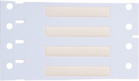 PermaSleeve Polyolefin Wire Marking Sleeves, White, 0.187" Dia x 0.375" W, Roll of 2000 Each