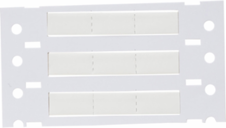 PermaSleeve Polyolefin Wire Marking Sleeves, White, 0.187" Dia x 0.67" W, Roll of 1500 Each