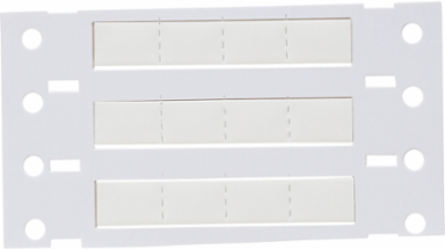 PermaSleeve Polyolefin Wire Marking Sleeves, White, 0.187" Dia x 0.5" W, Roll of 2000 Each