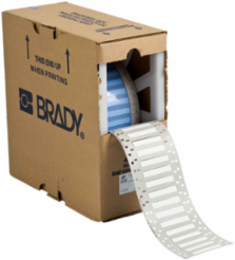 PermaSleeve Polyolefin Wire Marking Sleeves, White, 0.187" Dia x 2" W, Roll of 2500 Each