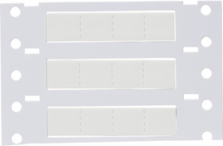 PermaSleeve Polyolefin Wire Marking Sleeves, White, 0.25" Dia x 0.5" W, Roll of 10000 Each