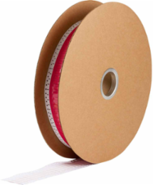 PermaSleeve Polyolefin Wire Marking Sleeves, 0.25" Dia x 2" W, White