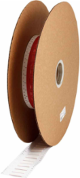 PermaSleeve Polyolefin Wire Marking Sleeves, 0.375" Dia x 2" W, White