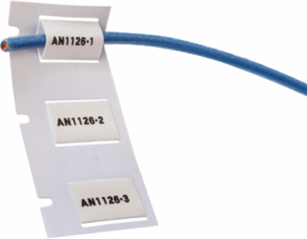 PermaSleeve 0.375 Inch Dia x 2 Inch W Heat-Shrink Polyolefin Wire Marking Sleeves