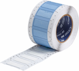 PermaSleeve Polyolefin Wire Marking Sleeves, White, 0.5" Dia x 1" W, Roll of 1000 Each