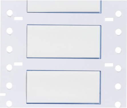 PermaSleeve Wire Marking Sleeves, 0.5 Inch Dia x 2 Inch W, 250 Labels/Roll