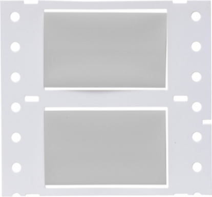 PermaSleeve Polyolefin Wire Marking Sleeves, 0.75" Dia x 2" W, Gray, Roll of 100