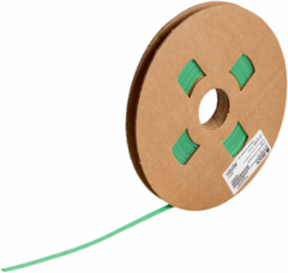 PermaSleeve Polyolefin Wire Marking Sleeves, 0.125" Dia x 100' L Green