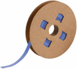 PermaSleeve Polyolefin Wire Marking Sleeves, 0.25" Dia x 90' L, Blue