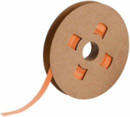 PermaSleeve Polyolefin Wire Marking Sleeves, 0.25" Dia x 90' L, Orange