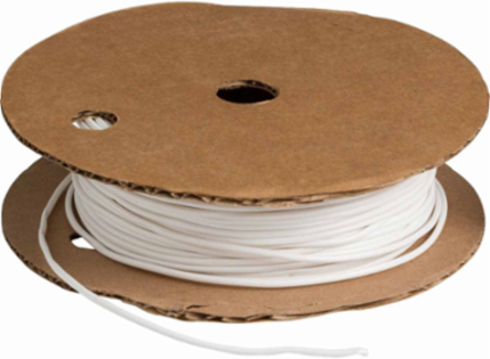 BradyMark Vinyl Tubing, 0.089 Inch Dia x 100 ft L, Chemical-Resistant