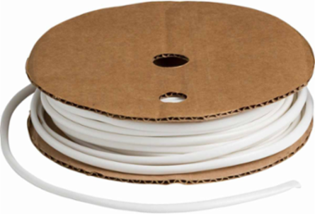 Vinyl Tubing 0.198 Inch Dia x 500 ft - Chemical Resistant, White