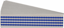 Quik-Dot Markers Vinyl 0.250 in Dia Blue 25 Pk