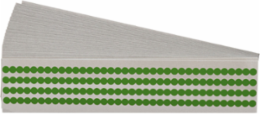 Quik-Dot Markers Vinyl 0.250 in Dia Dark Green 25 Pk