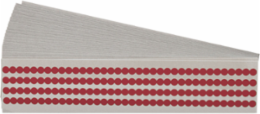 Quik-Dot Markers Vinyl 0.250 in Dia Red 25 Pk