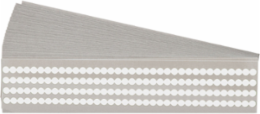 Quik-Dot Markers Vinyl 0.250 in Dia White 25 Pk