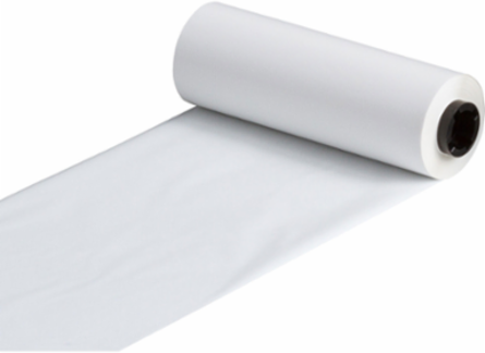 R4400 Series Printer Ribbon, Roll of 242', White, 4" W