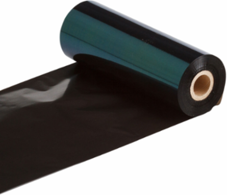 R6400 Series Printer Ribbon, Roll of 360', Black, 4" W
