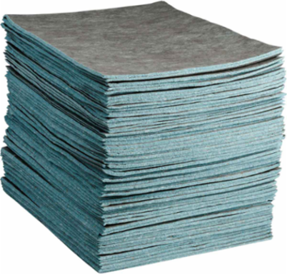 Re-Form™ Universal Absorbent Pads - Medium Weight, 15" x 19", Absorbency Capacity 32 gal
