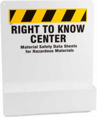 RIGHT-TO-KNOW BOARD WHITE