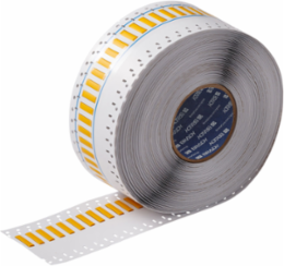 BSP45 Low Smoke Zero Halogen Wire Marking Sleeves, 0.125 Inch Dia x 1 Inch W, Yellow