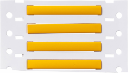 BSP45 Low Smoke Zero Halogen Wire Marking Sleeves, 0.125 Inch Dia x 2 Inch W, Yellow