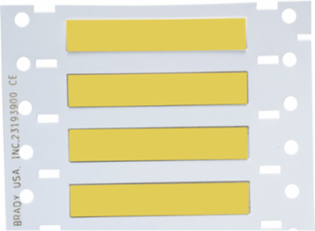 BSP45 PermaSleeve Low Smoke Zero Halogen Sleeves 0.187 Inch Dia x 2 Inch W, Yellow