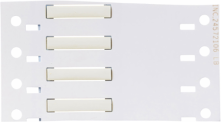 BSPTM45 PermaSleeve Heat Shrink Sleeve, 0.094 Inch Dia x 1 Inch W, White