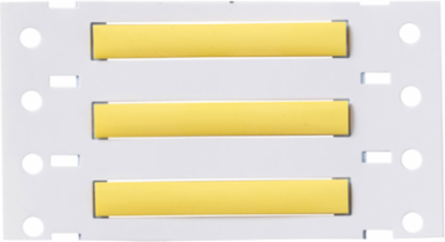 BSP45 Heat Shrink Polyolefin Sleeves, 0.125 Inch Dia x 2 Inch W, Yellow