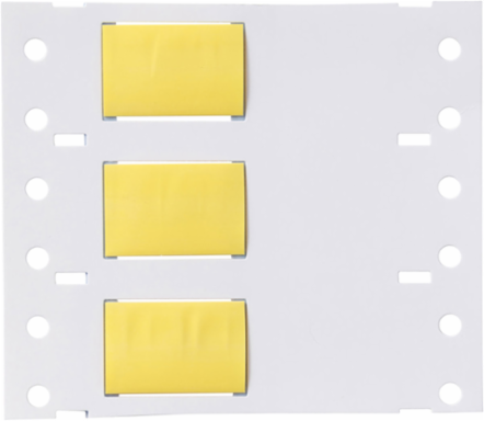 BSPTM45 PermaSleeve Heat Shrink Sleeves, 0.375 Inch Dia x 1 Inch W, Yellow