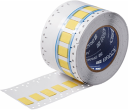 BSPTM45 PermaSleeve Heat Shrink Sleeves, 0.375 Inch Dia x 1 Inch W, Yellow