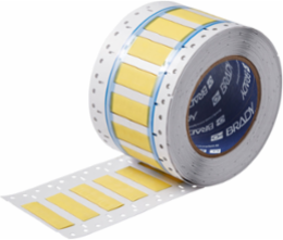 BSP45 Heat Shrink Sleeves 0.375 Inch Dia x 2 Inch W, Yellow, Thermal Transfer