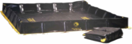 Standard Weight Portable Spill Containment Berm, Sump Capacity 748 gal