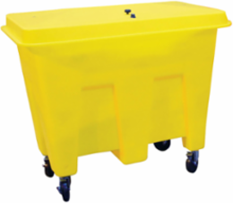 Empty Spill Kit Truck- Large, Yellow, Polyethylene
